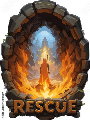 Cave Rescue Icon