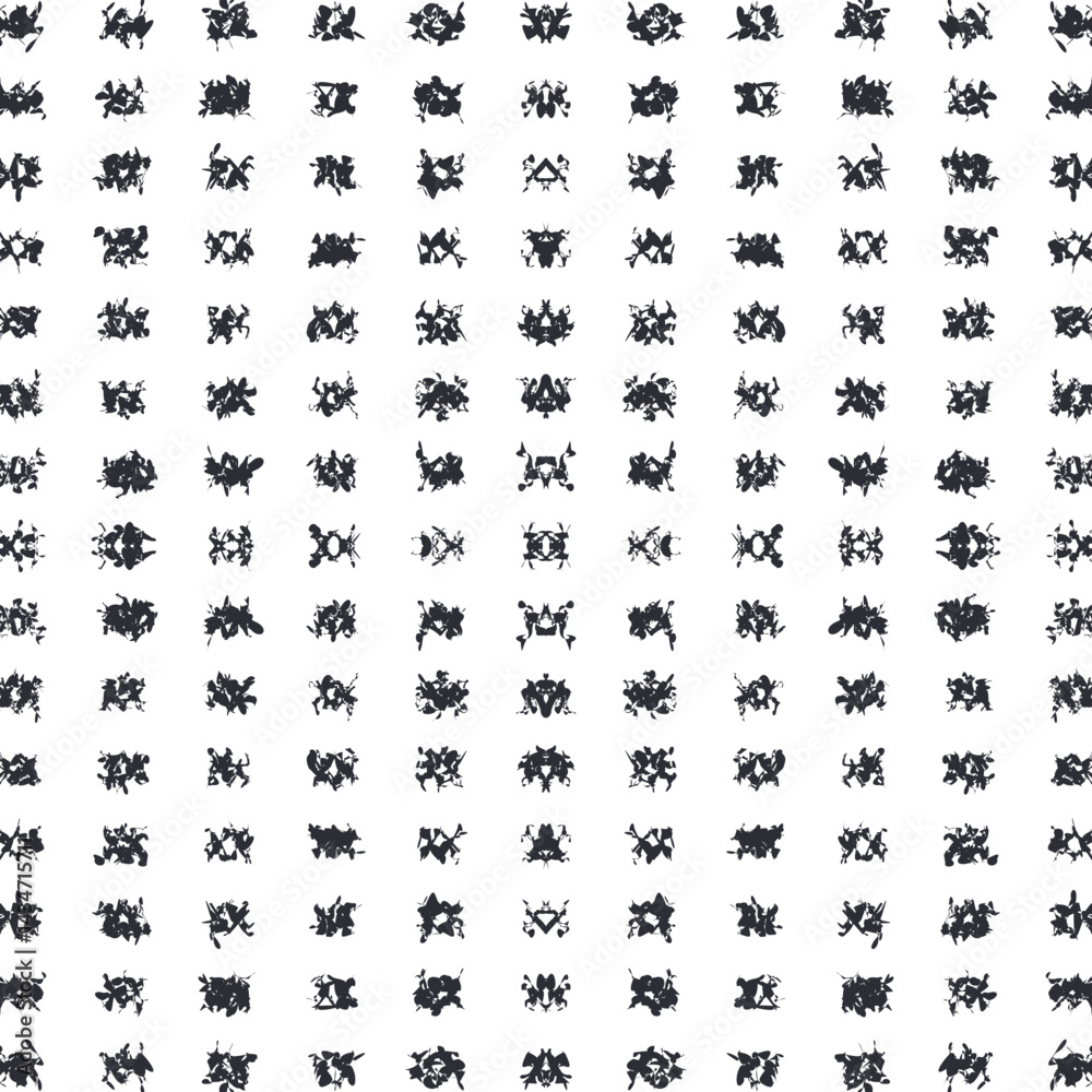 Small, symmetrical, rough, jagged spots in the form of a texture or collection of symbols. Small, symmetrical, rough, jagged spots in the form of a texture or collection of symbols.