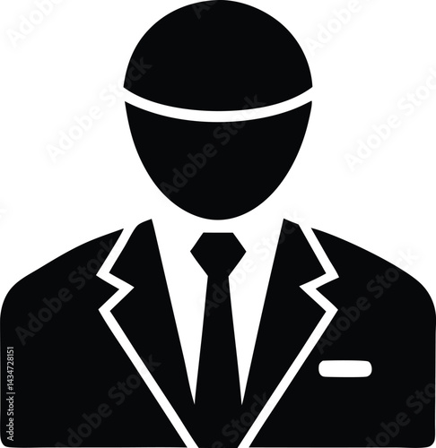 concierge service vector icon.