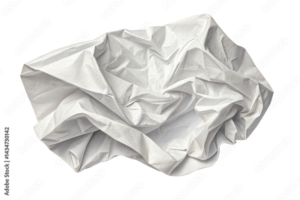 Obraz premium Vector Crumpled Paper Ball Doodle, Paper, Crumpled,