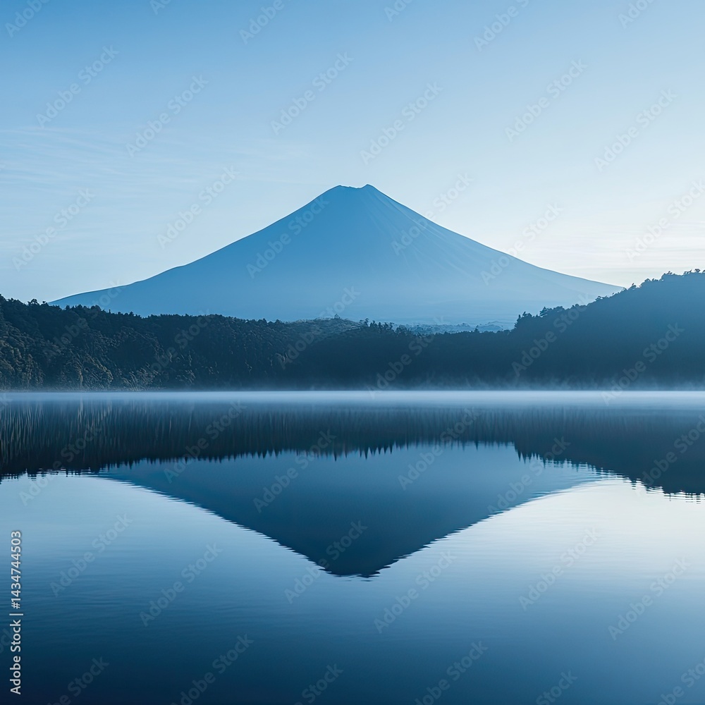 Fototapeta premium mount fuji in autumn