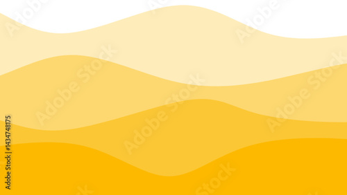 Soft, wavy layers in varying shades of yellow, creating a gentle and organic abstract background.
