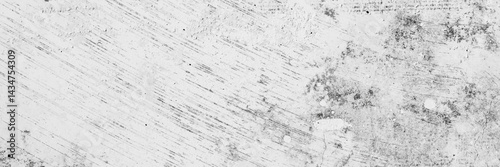 Obraz na płótnie Texture of old concrete wall. Rough, stained concrete surface. Wide panoramic background for design. w salonie