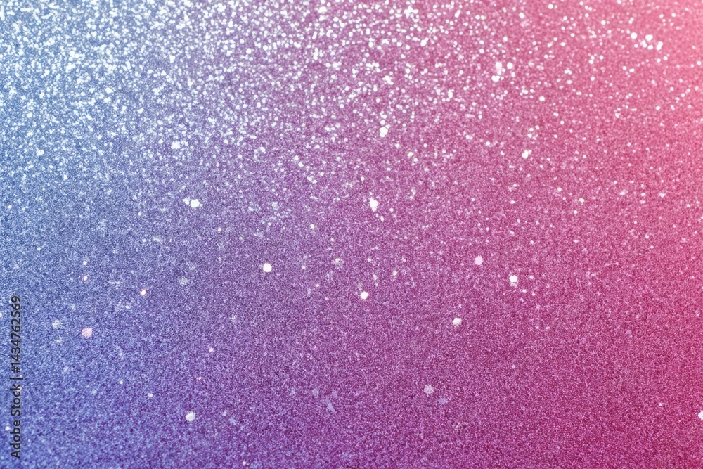 Fototapeta premium Pink Blue Purple Glitter Texture Background Gradient Shimmer Sparkle