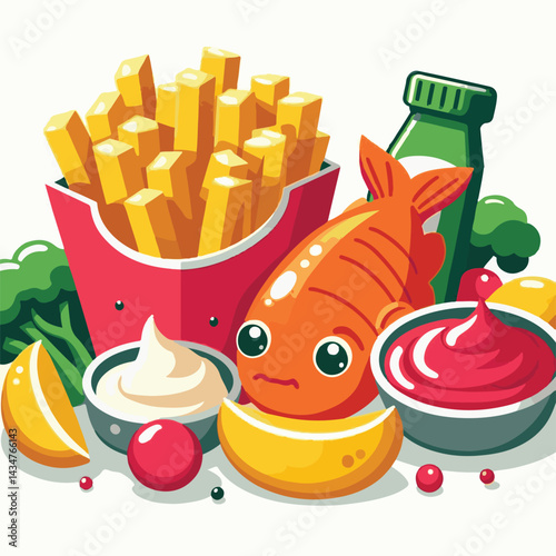 meal, fish, chips, food, lunch, cuisine, fried, dinner, english, crispy, british, fresh, unhealthy, cod, traditional, background, seafood, dish, fillet, lemon, batter, delicious, takeaway, fish and ch