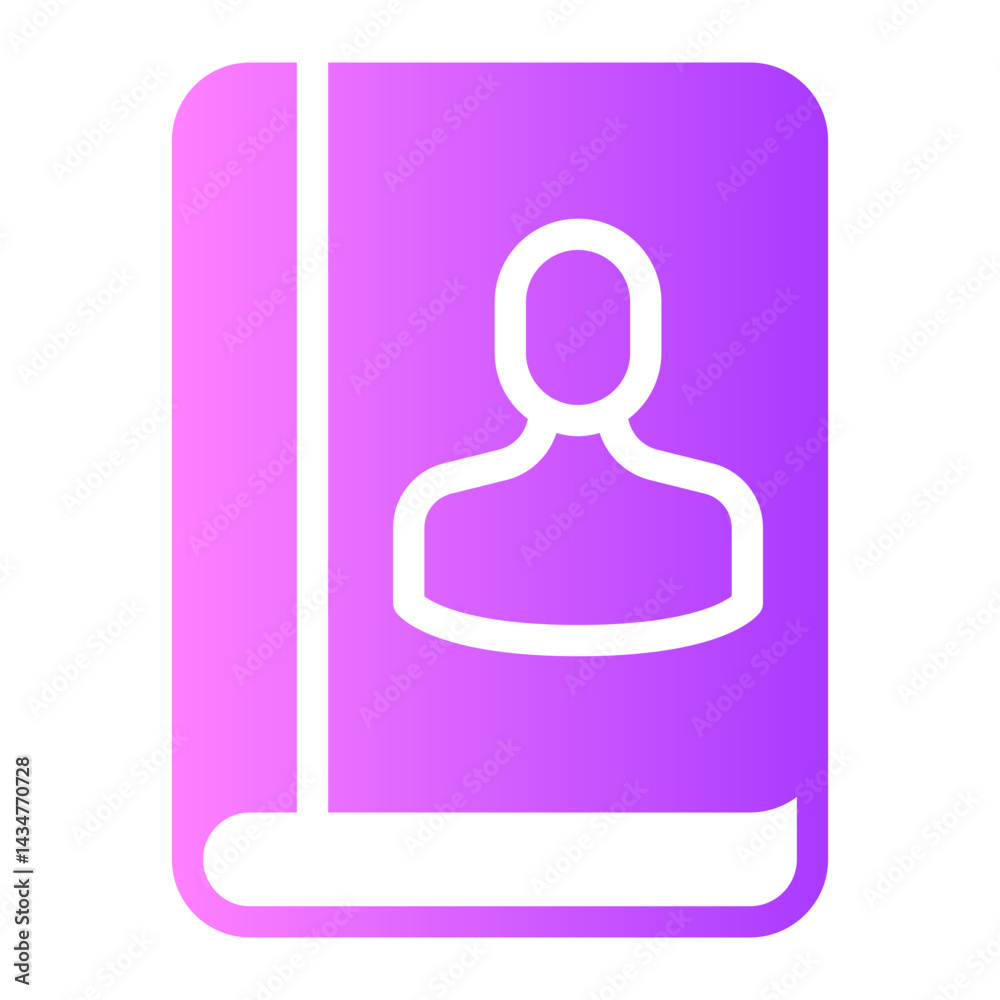 agenda gradient icon agenda gradient icon
