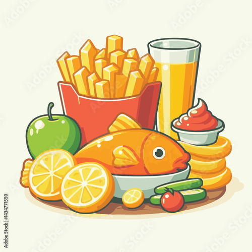meal, fish, chips, food, lunch, cuisine, fried, dinner, english, crispy, british, fresh, unhealthy, cod, traditional, background, seafood, dish, fillet, lemon, batter, delicious, takeaway, fish and ch