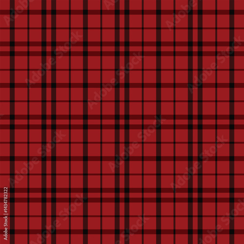 black red fashion scottish tartan plaid checkered stripes flannel fabric print pattern background