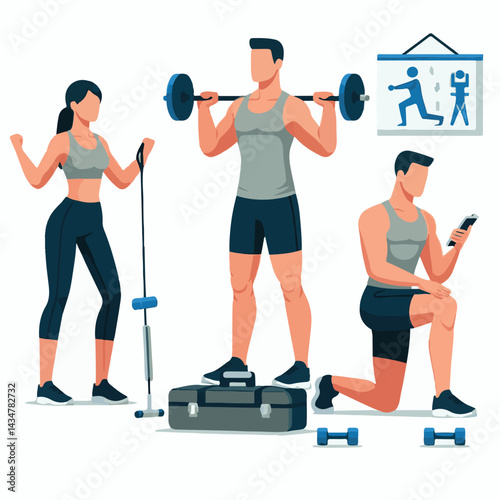 fitness, sport, gym, coach, workout, exercise, fit, training, instructor, healthy, athlete, health, woman, trainer, active, people, man, body, female, lifestyle, wellness, young, girl, person, adult, 