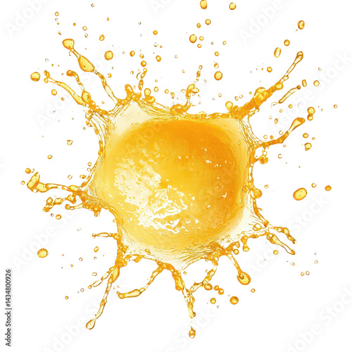 Bright Citrus Fruits Lemons Limes and Oranges isolated on transparent background