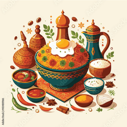 dinner, spicy, chicken, cuisine, dish, indian, lunch, food, asian, rice, restaurant, meat, meal, biryani, basmati, background, india, arabic, delicious, cooking, cooked, pakistani, homemade, healthy, 