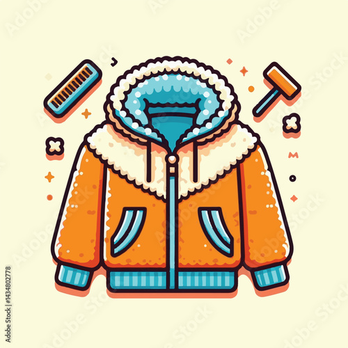 design, fleece, jacket, fashion, illustration, zipper, sweatshirt, pocket, vector, jersey, sweater, warm, unisex, coat, men, garment, male, winter wear, outerwear, puffer, bomber, fur, cardigan, hood,
