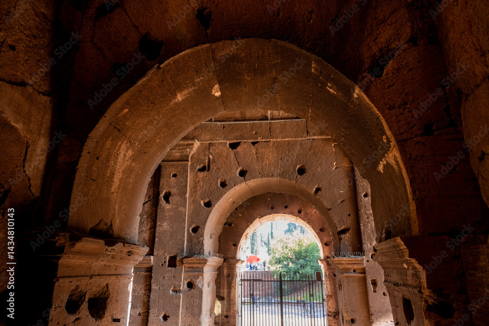Castel Sant'Angelo, also known as Mausoleum of Hadrian, is a towering rotunda in Parco Adriano, Rome, Italy. It was initially commissioned by the Roman Emperor Hadrian as a mausoleum for himself and h