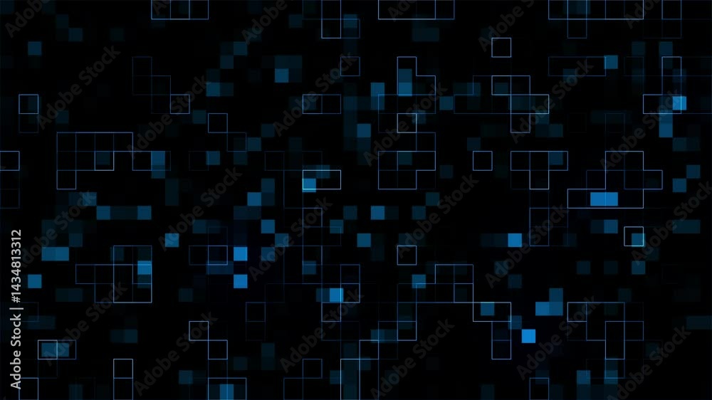 Digital Pixel Pattern. Abstract Geometric Background. Digital Pixel Pattern. Abstract Geometric Background.