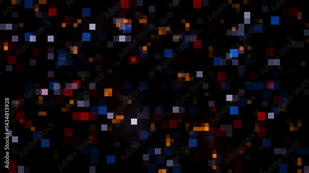 Digital Pixel Pattern. Abstract Geometric Background. Digital Pixel Pattern. Abstract Geometric Background.