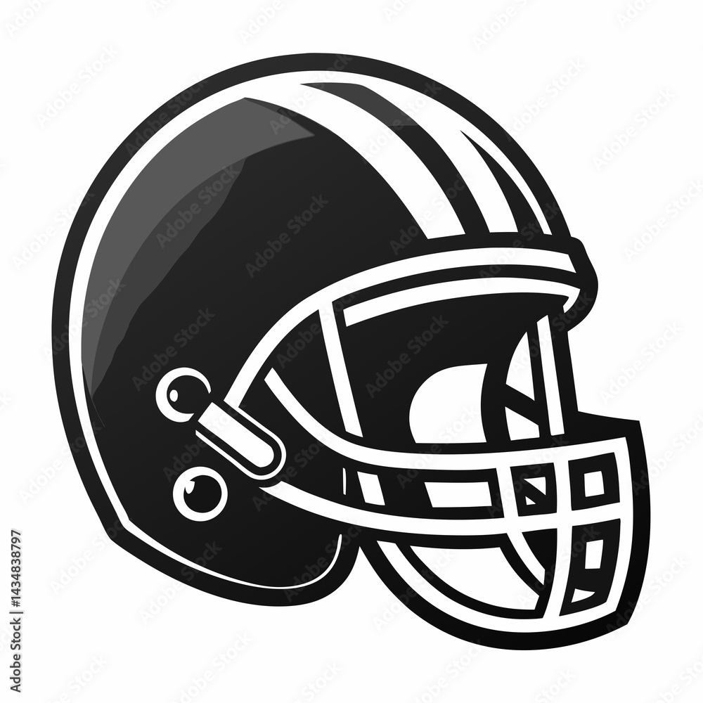 Fototapeta premium american football helmet