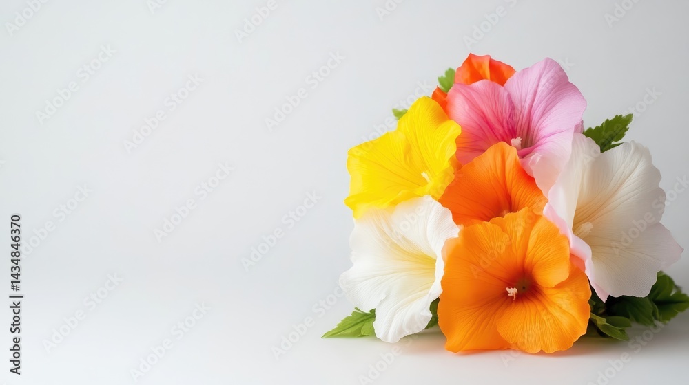 Fototapeta premium Colorful flower bouquet arrangement