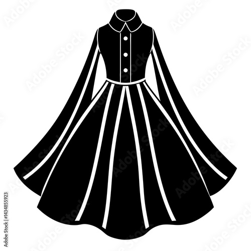cape dress