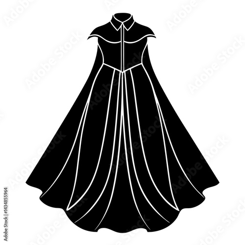 cape dress