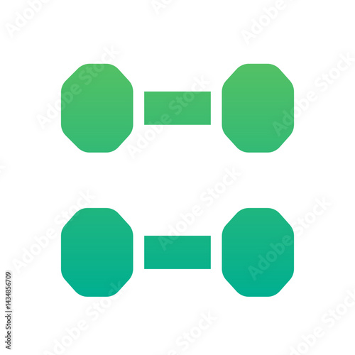 hexagonal dumbell  