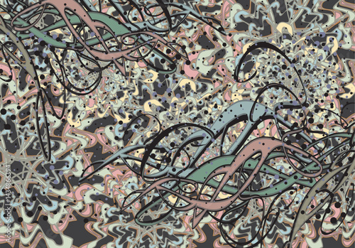 Colored floral or plant motifs for textiles and fabrics. Autumn theme for covers, dynamic posters, tiles, fashion trends, wallpaper, business concetps, backgrounds or textures, interiors, etc. Vector