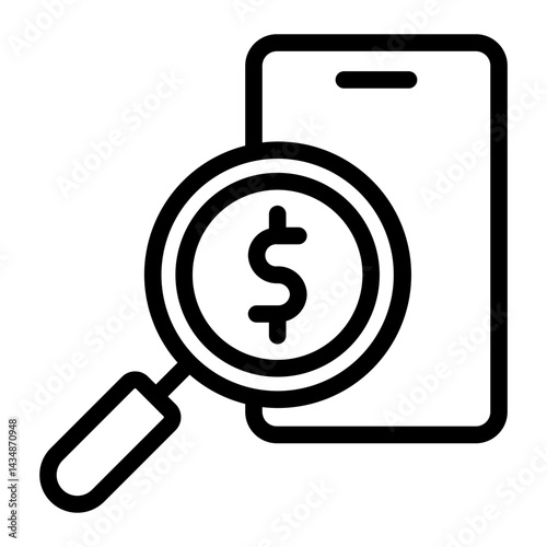 search Line Icon