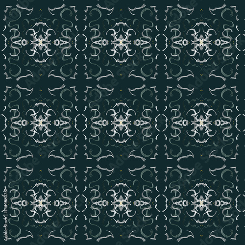 Photos pattern, seamless, wallpaper, damask, floral, vector, vintage, decoration, textu