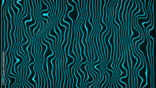 Blue and black zebra stripes pattern abstract background. Vector illustration