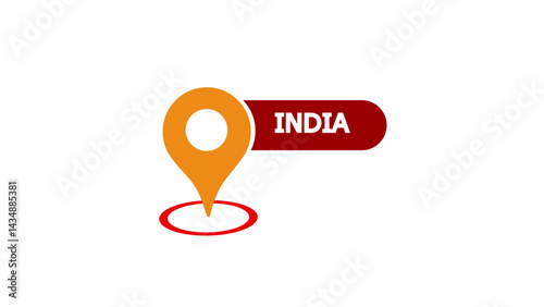 Location icon. Location symbol on white background. Can be used in web and mobile.