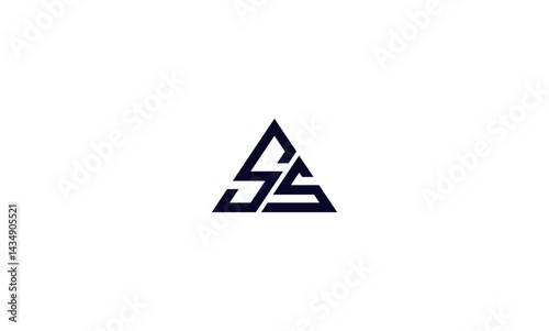 SS initial letter monogram logo