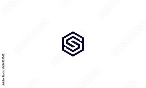 SS initial letter monogram logo