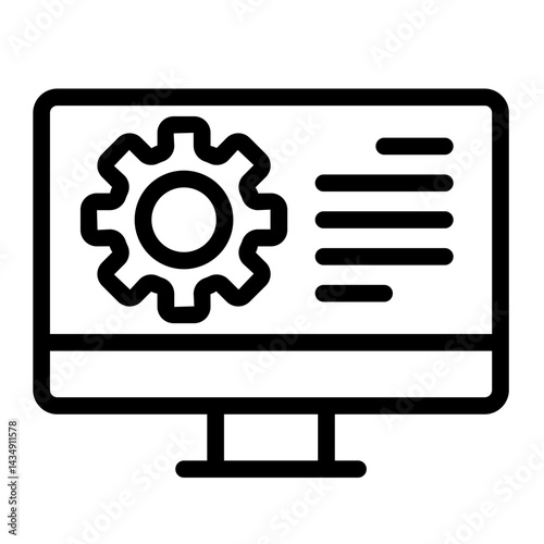 developer Line Icon