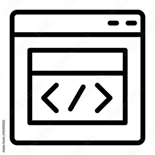 designer Line Icon