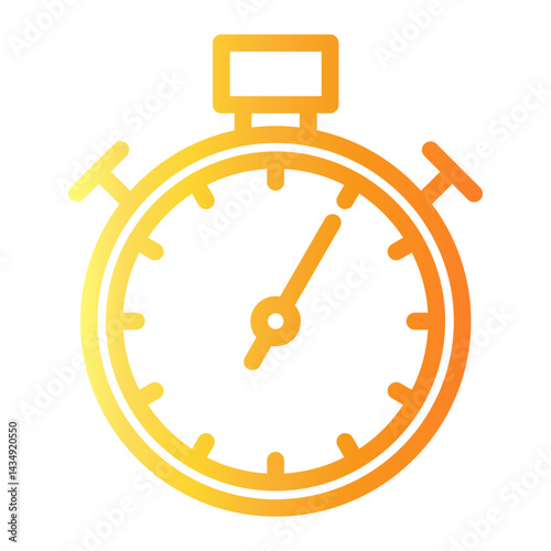 time Line Gradient Icon