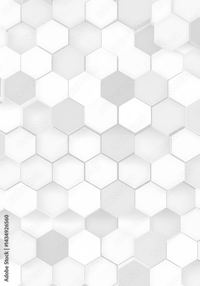 Hexagon Hues: A 3D Tapestry AI Generated Hexagon Hues: A 3D Tapestry AI Generated