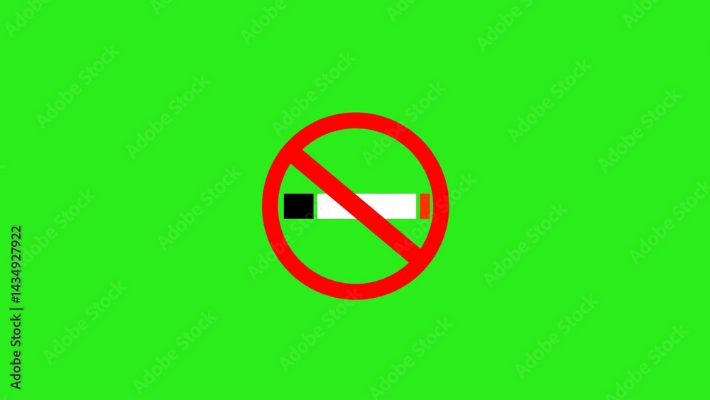 Videos green screen no smoking sign Videos green screen no smoking sign