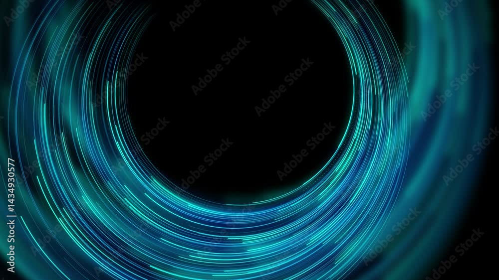 Futuristic blue light streak abstract High speed lines trail effect glowing digital fiber internet data hi tech concept with alpha