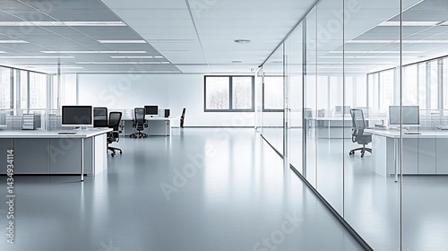 Modern, Empty Office Space