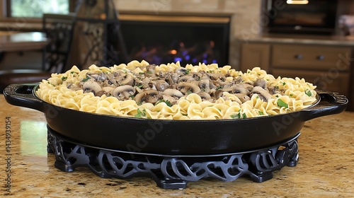 Obraz na płótnie Beef stroganoff dish w salonie