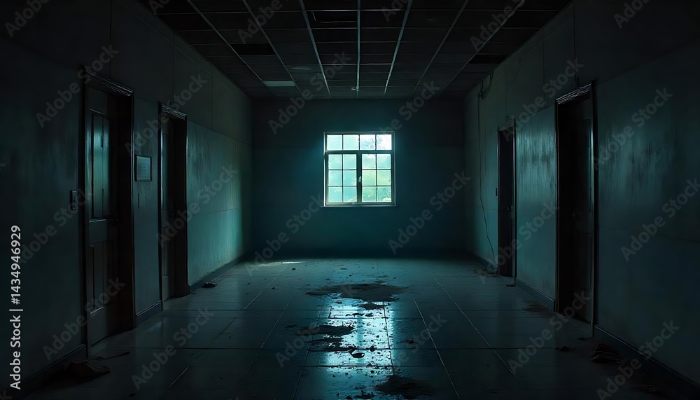 Echoes in the Dark An Abandoned Building Becomes a Stage for a Chilling Crime Scene, created with generative ai Echoes in the Dark An Abandoned Building Becomes a Stage for a Chilling Crime Scene, created with generative ai