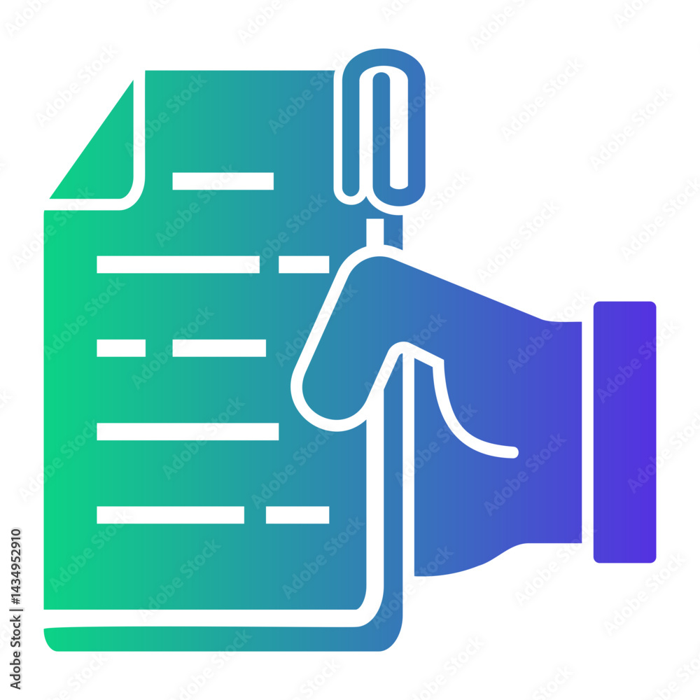 files Gradient icon