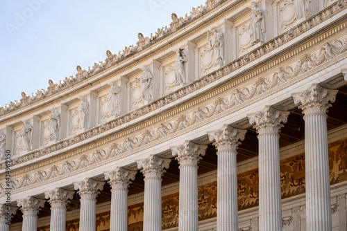 The Victor Emmanuel II National Monument, also known as the Vittoriano or for synecdoche Altare della Patria, is a large national monument built between 1885 and 1935 to honour Victor Emmanuel II, the