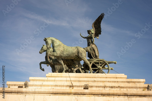 The Victor Emmanuel II National Monument, also known as the Vittoriano or for synecdoche Altare della Patria, is a large national monument built between 1885 and 1935 to honour Victor Emmanuel II, the