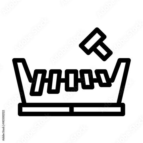 Wooden Gamelan Mallet  Icon