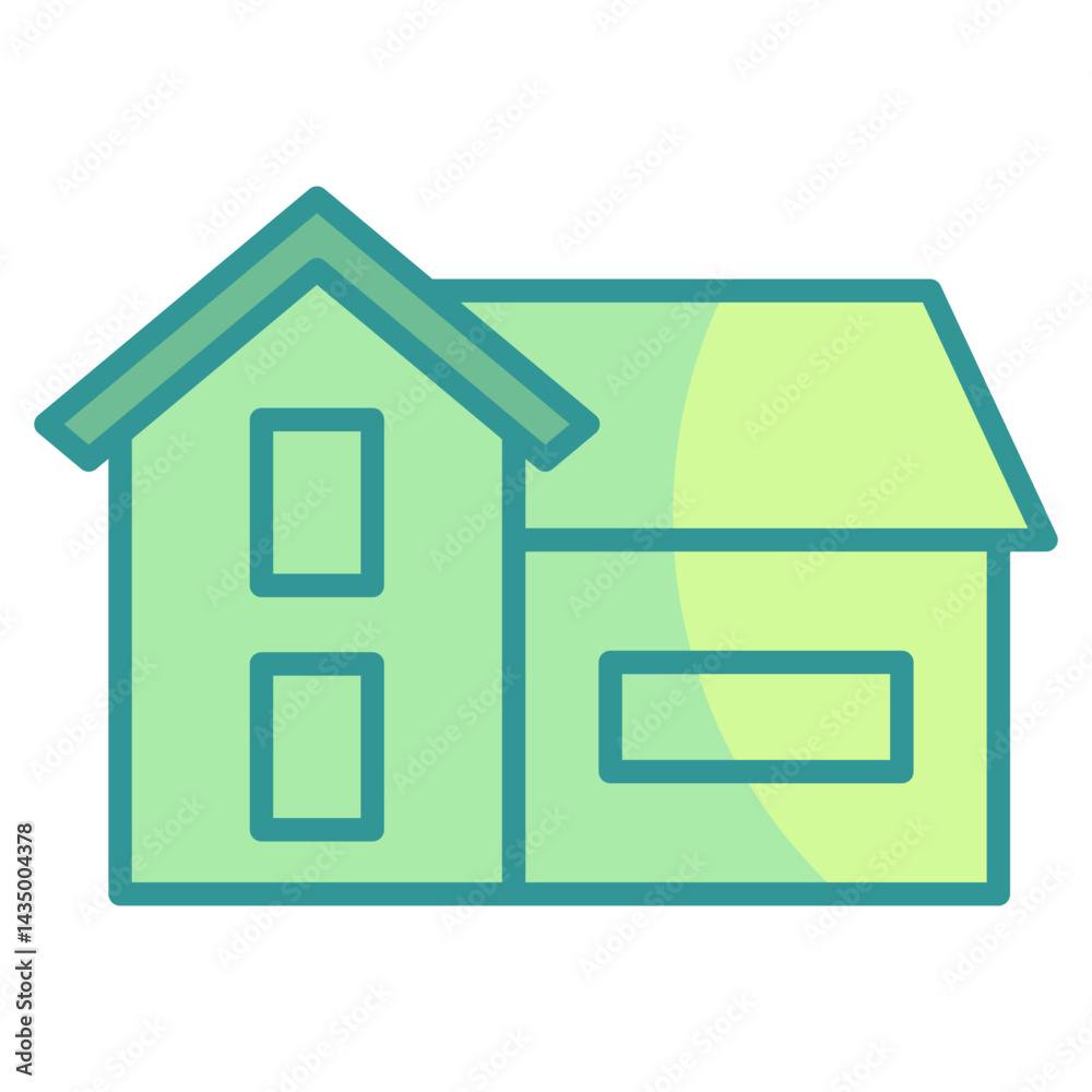 Villa Icon Element For Design Villa Icon Element For Design