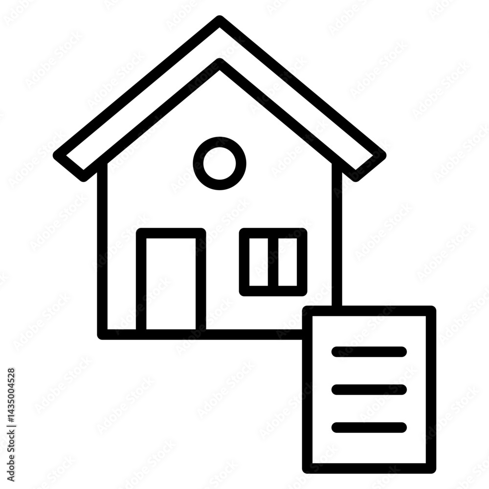 Property Listing Icon Element For Design Property Listing Icon Element For Design