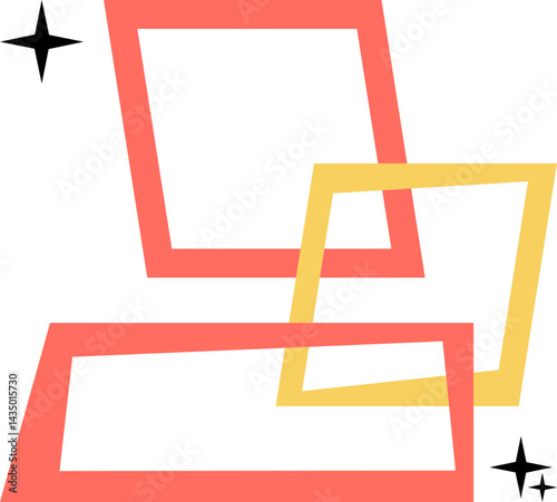 Atomic Mid Century Modern Element Set