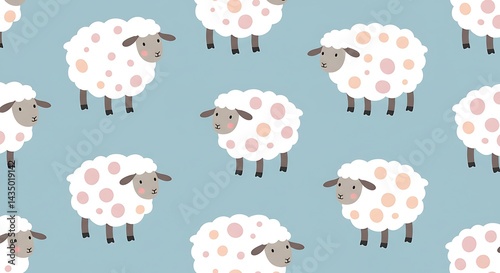 Fleecy Dreamscape AI Generated