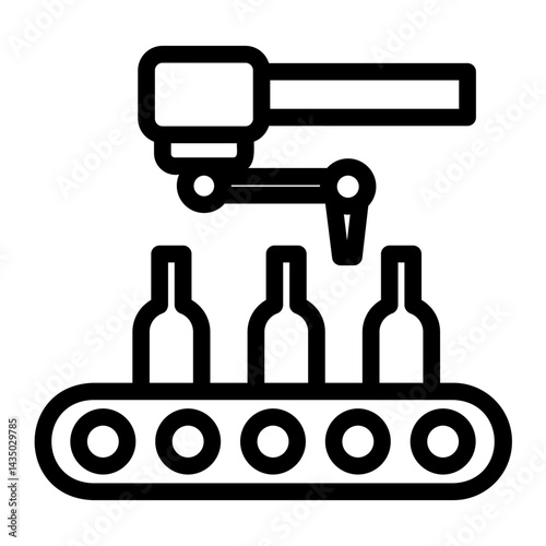industry Line Icon