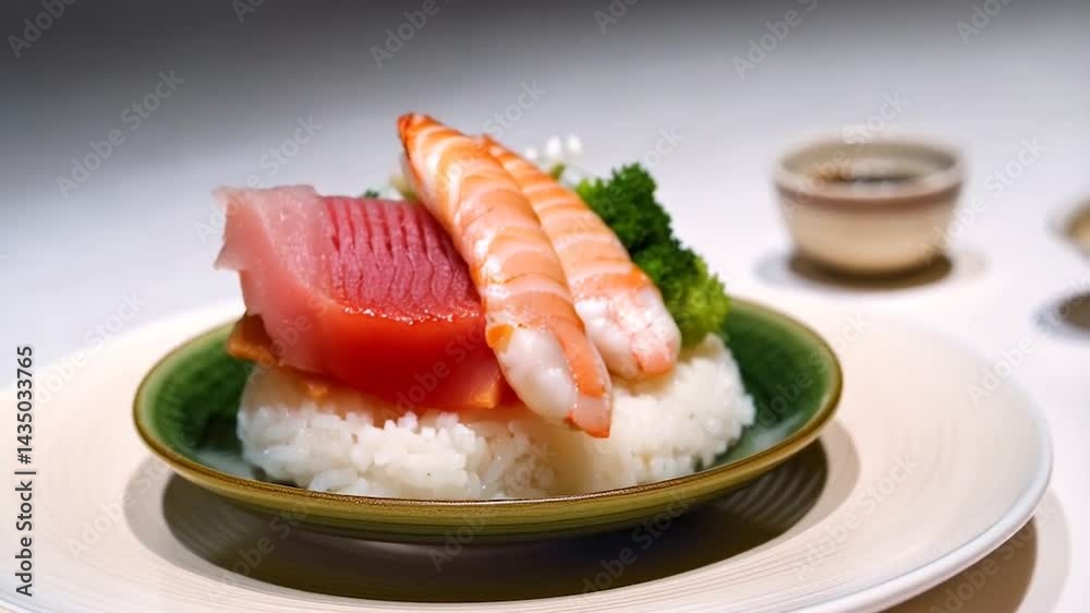 Fresh Sashimi & Shrimp with Steamed Rice – A Taste of Japan
Fresh Sashimi & Shrimp with Steamed Rice – A Taste of Japan